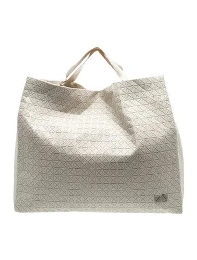 Pre-owned Issey Miyake Pvc Minaudière In Neutral