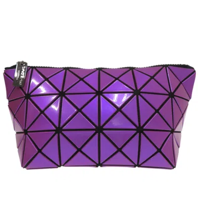 Pre-owned Issey Miyake Pvc Pouch () In Purple