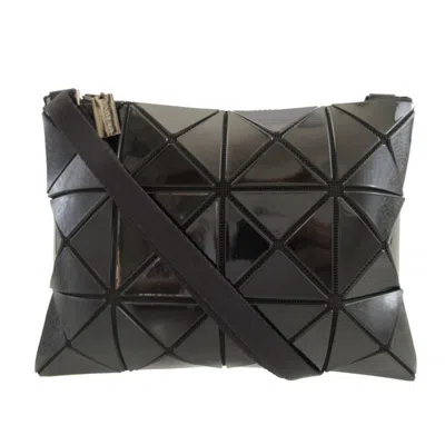 Pre-owned Issey Miyake Pvc Shoulder Bag () In Black