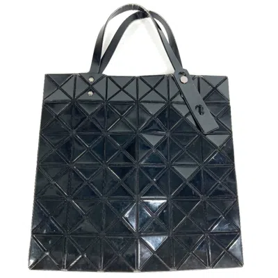 Pre-owned Issey Miyake Pvc Shoulder Bag Tote Bag () In Black