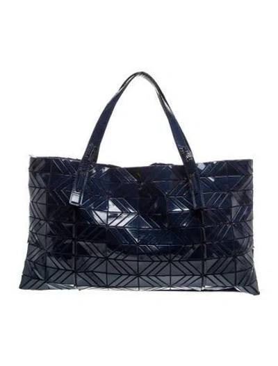 Pre-owned Issey Miyake Pvc Tote In Blue