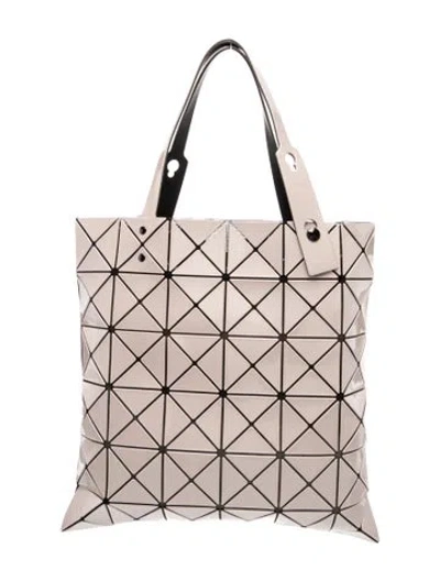 Pre-owned Issey Miyake Pvc Tote In Neutral
