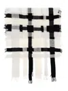Issey Miyake Raschel Fringed-hem Scarf In Multi