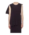 Issey Miyake Purple Rb Color Palette 1 Tank Top In Black