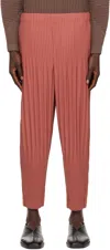 Issey Miyake Red Ronan Bouroullec Edition Rb_color Palette 2 Trousers In 26