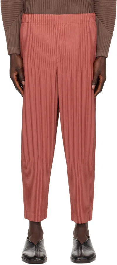 Issey Miyake Red Ronan Bouroullec Edition Rb_color Palette 2 Trousers In 26