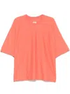Issey Miyake Release-t 1 T-shirt In Orange