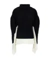 Issey Miyake Behind The Scenes Sweaters And Cardigans Black In Black