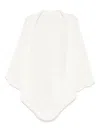 Issey Miyake Ribbed-knit Cardigan In White
