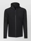 Issey Miyake Ribbed Texture Hooded Zip-up Sweater In Black