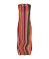 Issey Miyake Round-neck Dress In Red