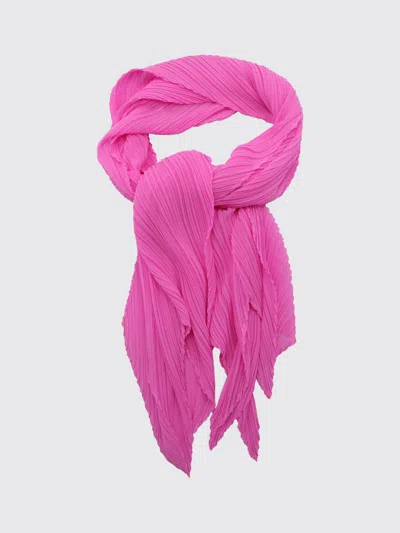 Issey Miyake Scarf Woman Pleats Please  In Pink