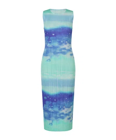 Issey Miyake Sea Bubble  Dress In Multi