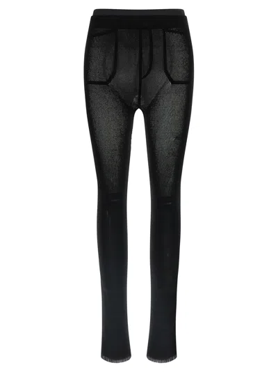 Issey Miyake Seen Unseen Ap Leggings In Black