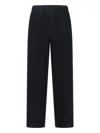 Issey Miyake Cropped Pleated Trousers For Modern Look In Black