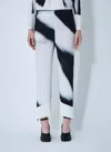 Issey Miyake Women Shadow Study Pants In White