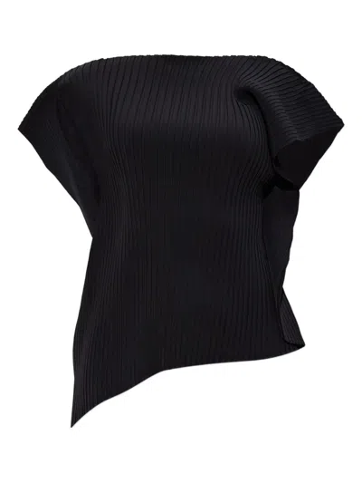 Issey Miyake Shadow Study Pleated Top