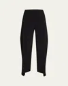 Issey Miyake Shadow Study Pleats Solid Trousers