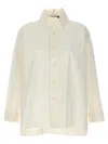 Issey Miyake Cotton Button-shoulder Oversized Shirt