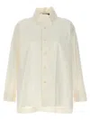 Issey Miyake Cotton Button-shoulder Oversized Shirt