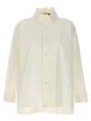 Issey Miyake White Shaped Membrane Shirt In Neutral