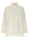 Issey Miyake White Shaped Membrane Shirt In White