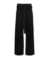 Issey Miyake Shaped Membrane Pants In Black
