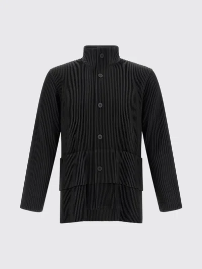 Issey Miyake Shirt Homme Plisse'  Men Color Grey In Black