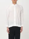 Issey Miyake White Edge Shirt In White