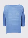 Issey Miyake Pleated T-shirt In Blue