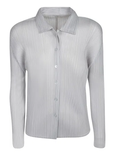 Issey Miyake Shirts In Gray