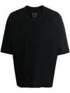 Issey Miyake Release T-shirt Basics Black In Black