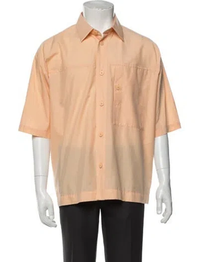 Pre-owned Issey Miyake Short Sleeve Shirt In Neutral