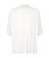 Issey Miyake Short-sleeved Shirt In Black