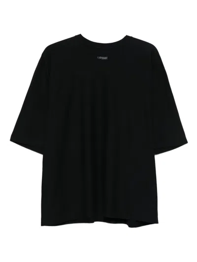 Issey Miyake Short-sleeve T-shirt In Black