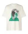 Issey Miyake Graphic-print T-shirt In White