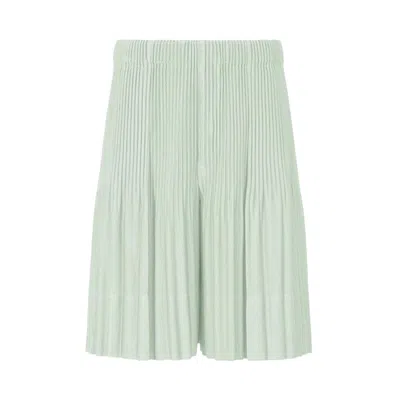 Pre-owned Issey Miyake Shorts 'boboli Moss Ash' | Green | Men's Size 3
