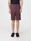 Issey Miyake Shorts Homme Plisse'  Men Color Brown In Brown