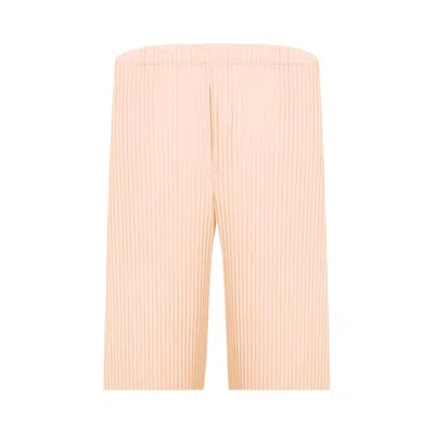 Pre-owned Issey Miyake Shorts 'natural Wine Red' | Men's Size 3