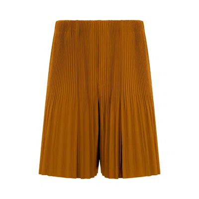 Pre-owned Issey Miyake Shorts 'venice Boat Brown' | Men's Size 3
