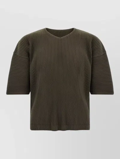 Issey Miyake Short-sleeve T-shirt In Green