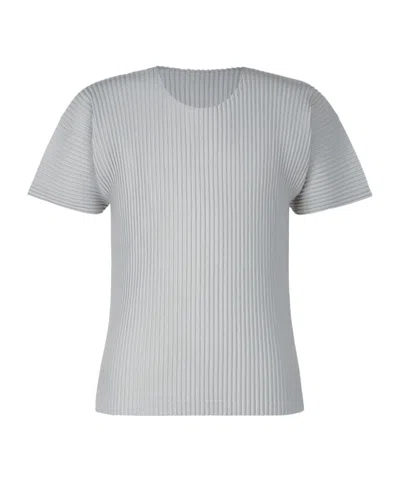 Issey Miyake Short-sleeved T-shirt In Gray