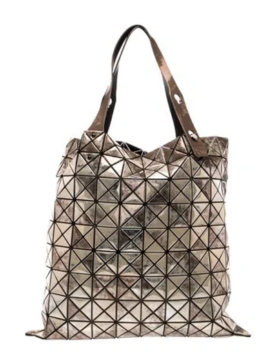 Pre-owned Issey Miyake Shoulder Bag In Silver