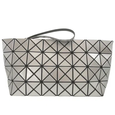 Pre-owned Issey Miyake Silver Pvc Clutch Bag Pouch ()