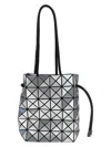 Issey Miyake Silver Wring Shoulder Bag In Silver
