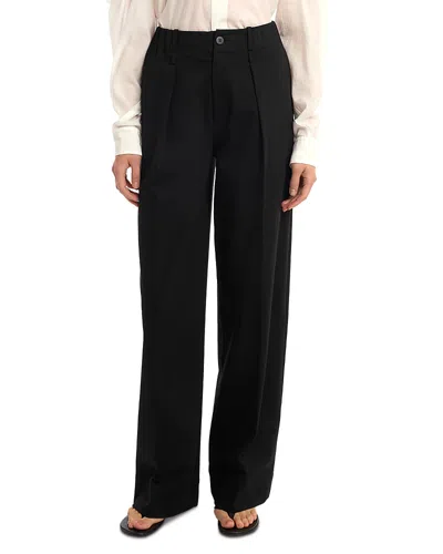 Issey Miyake Simple Ensemble Pants In Black