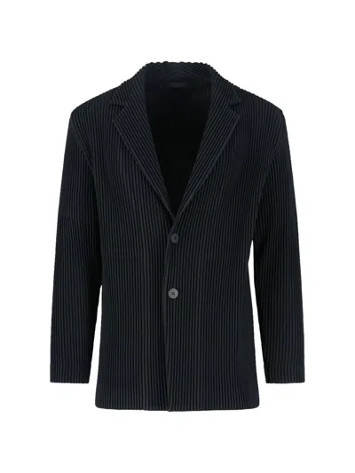ISSEY MIYAKE SINGLE-BREASTED BLAZER