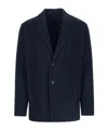 Issey Miyake Pleated Fabric Single-breasted Blazer In Black