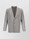 Issey Miyake Single-breasted Blazer With Long Sleeves