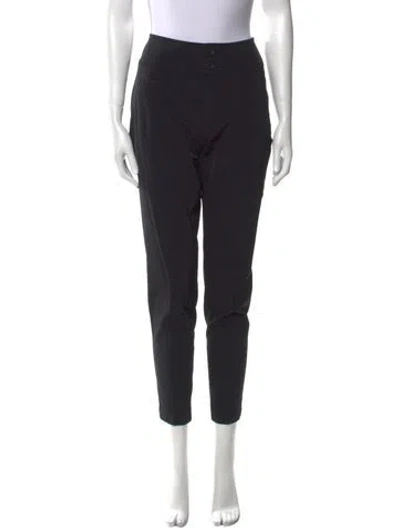 Pre-owned Issey Miyake Skinny Leg Pants In Black